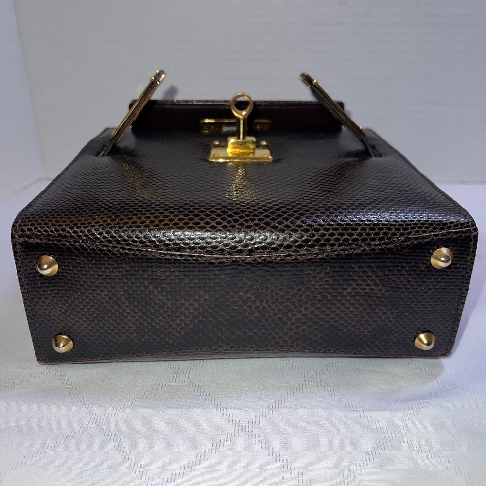 🔥🔥🔥 Finesse La Model Kelly Mini Lizard Handbag - Picture 8 of 16